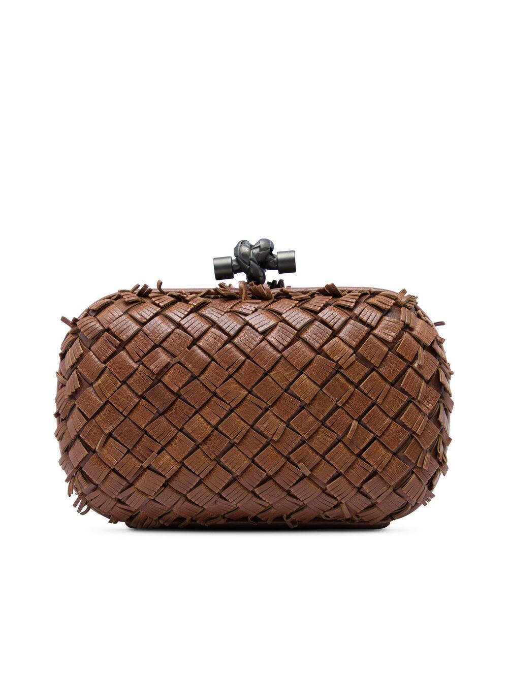 Bottega Veneta Nappa Intrecciato Fringe #373621B50B